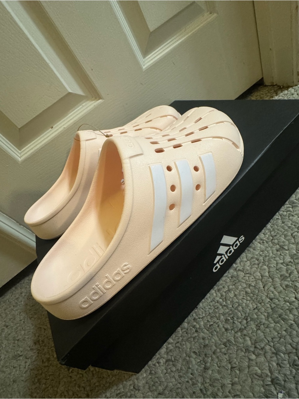 Adidas Adilette Clog Superstar Slip-On Sandals Pink NWT Men's 10 / Women’s 11